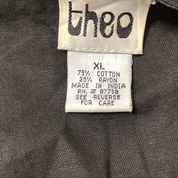 Vintage THEO Womens Size XL Black Heavily Hand Beaded Sequin Vest - Picture 5 of 5